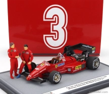 Brumm prom Ferrari F1 126c4 N 0 Presentazione Fiorano Sezóna 1984 s Michele Alboreto a Rene Arnoux Driver Figúrky 1:43 červená čierna