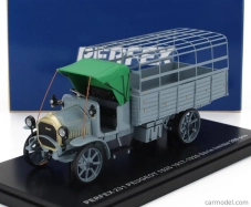 Perfex Peugeot 1525 Truck Cassonato 1917-1920 1:43 Sivá