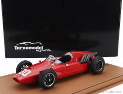 Tecnomodel Cooper F1 T51 N 30 French Gp 1960 Gino Munaron 1:18 Červená