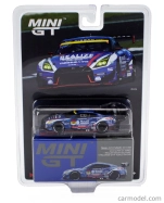 Mini-gt Nissan Gt-r Team Kondo Racing N 56 Gt300 Trieda Super Gt 2023 Joau Paulo De Oliveira - Tappei Natori 1:64 Modrá biela