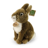 Rappa Plyšový zajac hnedý 20 cm ECO-FRIENDLY