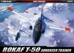 Model Kit lietadlo 12231 - ROKAF T-50 ADVANCED TRAINER (1:48)