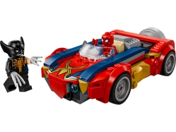 LEGO Marvel - Spider-Man a auto vs. venomizovaný Wolverine