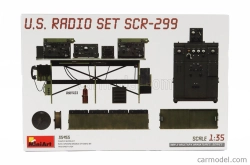 Miniart Príslušenstvo USA Rádiová súprava Scr-299 Vojenská 1:35 /