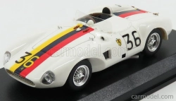 Art-model Ferrari 625lm Spider Ch.0637 N 36 Venezuela Gp 1956 P.drogo 1:43 Biela