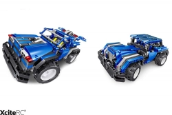 RC stavebnice kabriolet a limuzína 2v1