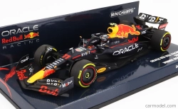 Minichamps Red bull F1  Rb18 Team Oracle Red Bull Racing N 11 Winner Monaco Gp 2022 Sergio Perez 1:43 Matná Modrá Žlutá Červená