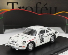 Trofeu Renault Alpine A110 N 86 Rally Rac Lombard 1972 J.robinson - D.rodgers 1:43 Bílá