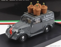 Brumm Fiat 500b Dodávka Produzione Vini Tipici G.rossi E Figli 1941 1:43, šedá