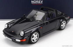 Norev Porsche 911 964 Carrera 4 Targa 1991 1:18 Modrá