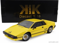 Lotus Esprit Turbo 1981 v mierke 1:18 žlto-čierny
