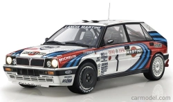 Italeri Lancia Delta Hf Integrale Martini 16v N 1 Rally Montecarlo 1990 M.biasion - T.siviero + Delta Hf Integrale Martini 16v N 7 Winner Rally Montecarlo 1990 D.auriol - B.occelli 1:12 /