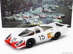 Werk83 Porsche 917lh 4.5l Team Porsche System Engeneering N 15 24h Le Mans 1969 Herbert Linge - Brian Redman - Rudi Lins 1:18 Bílá Červená