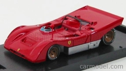 Brumm Ferrari 312 Pb Prototipo 1971 1:43 Červená