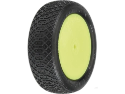 Kolesá Pro-Line 2,2", pneumatiky Electron MC 2WD Buggy, disk Velocity H12 žltý - predné (2)