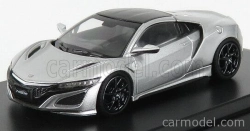 LCD model Honda Nsx 2017 1:64 strieborná