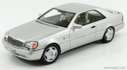 Kultové modely Mercedes benz S-class 600sec Coupe (c140) 1992 1:18 Strieborný