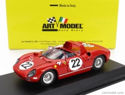 Art-model Ferrari 250p Spider 3.0l V12 Team Sefac Ferrari Spa N 22 1:43, červená