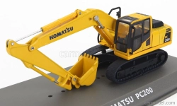Edicola Komatsu Pc200lc Hybrid Escavatore Cingolato - Tractor Excavator 1:72 Žlutá Černá