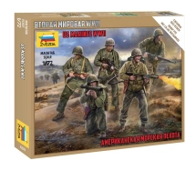 Zvezda figurky - WWII US Marines (1:72)