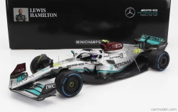 Minichamps Mercedes gp F1 W13e Mercedes-amg Petronas F1 N 63 1:18, stříbrná