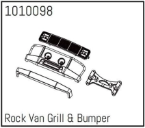 HBP240232 - (1010098) Rock Van Grill & Bumper - PRO Crawler 1:18