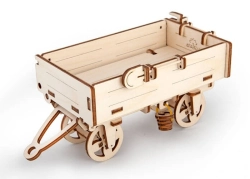 Ugears 3D drevené mechanické puzzle Vlečná loď
