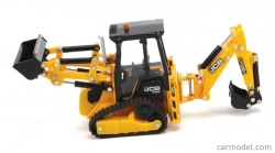 Britains JCB 1 Cxt Cingolato Tractor 2017 - rýpadlo 1:32 žltá čierna