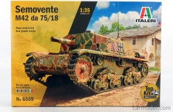 Italeri Mgmc Tank M42 Da 75/18 Semovente Military 1945 1:35 /