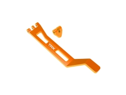Traxxas držák baterie hliníkový oranžový