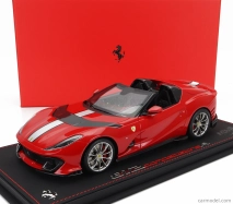 Bbr-models Ferrari 812 Competizione A Spider 2022 - Con Vetrina - S vitrínou 1:18 Rosso Corsa 322 - červená
