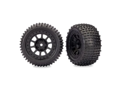 Traxxas kolo 2.2", disk černý, pneu Alias (2) (Bandit zadní)