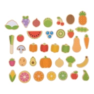 Bigjigs Toys Magnety na ovocie a zeleninu