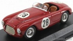 Art-model Ferrari 166 Mm Barchetta N 28 (chassis N 0790) 1:43, červená