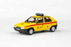 Abrex Škoda Favorit 136L (1988) 1:43 – Záchranná služba města Brno