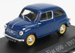Edicola Fiat 600 1957 1:43 Modrá