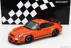 Minichamps Porsche 911 997 Gt3 Rs Coupe 2007 1:18 oranžová