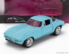 Jada Chevrolet Corvette Coupe 1966 1:32 Světle Modrá