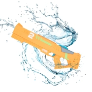 Elektrická vodní stříkačka Strong s automatickým nasáváním, oranžová