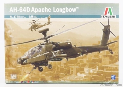 Italeri Hughes Ah-64d Apache Longbow Helicopter Military 1975 1:48 /