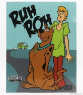 Edicola Príslušenstvo Kovový tanier - Scooby Doo 1:1 Modrá Hnedá Zelená