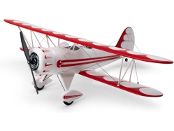 RC letadlo E-flite Waco 0.55m SAFE Select BNF Basic bílé