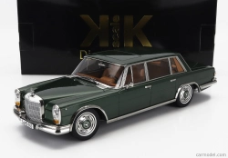Kk-scale Mercedes benz S-class 600 Pullman (w100) 1963 1:18 Green Met