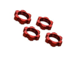 Traxxas matice kol 17mm červené (4): X-Maxx