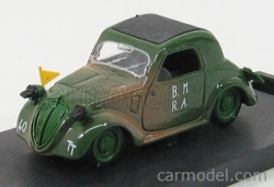 Brumm Simca 5 Militare D-day Closed - Chiusa 1944 1:43 Vojenská zelená
