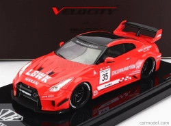Truescale Nissan Gt-rr (r35) N 35 Lbwk Liberty Walk 2016 1:43 červená čierna