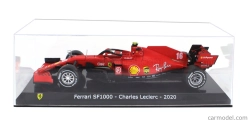 Edicola Ferrari F1 Sf1000 Team Scuderia Ferrari Mission Winnow N 16 Sezóna 2020 Charles Leclerc - Con Vetrina - s vitrínou 1:24 Matt Red
