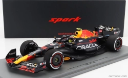 Spark-model Red bull F1  Rb19 Team Oracle Red Bull Racing N 11 Winner Azerbaijan Gp 2023 Sergio Perez 1:18 Matt Blue