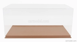 Luxbox Vetrina vitrína Základňa v Ecopelle Beige - Syntetická koža Základňa Beige - Lungh.lenght 45.8 Cm X Largh.width 25.1 Cm X Alt.height 20.6 Cm (altezza Interna Cm 18.5) 1:12 Beige