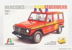 Italeri Mercedes benz G-class G230 Feuerwehr 1:24 /